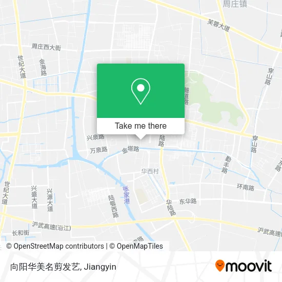 向阳华美名剪发艺 map