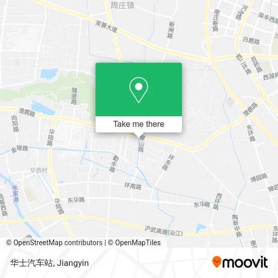 华士汽车站 map