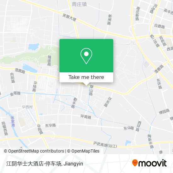 江阴华士大酒店-停车场 map