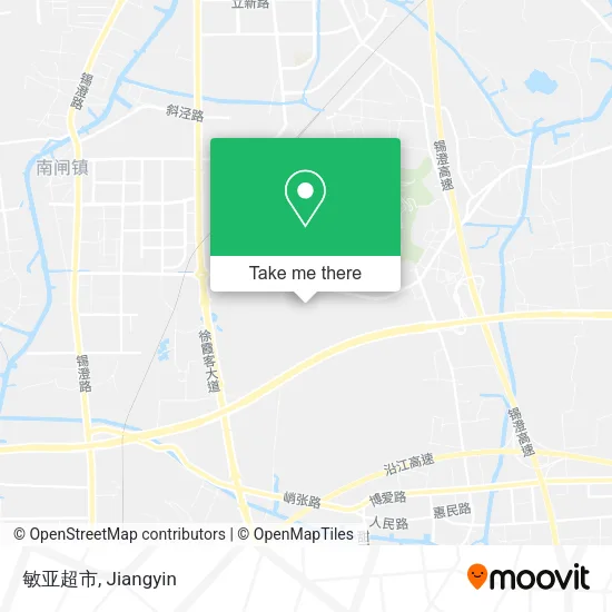 敏亚超市 map