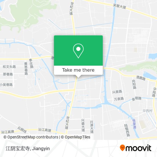 江阴宝宏寺 map