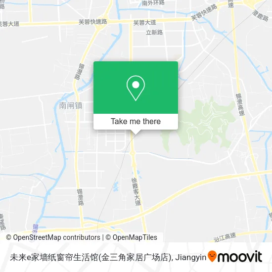 未来e家墙纸窗帘生活馆(金三角家居广场店) map