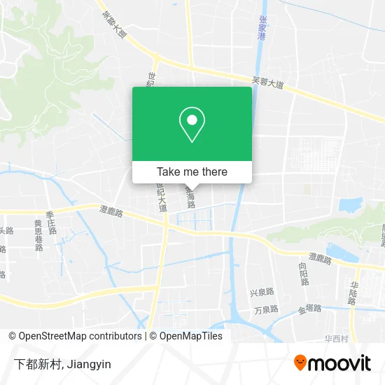 下都新村 map
