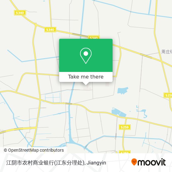 江阴市农村商业银行(江东分理处) map