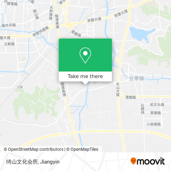 绮山文化会所 map