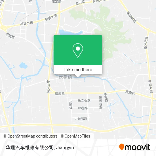 华通汽车维修有限公司 map