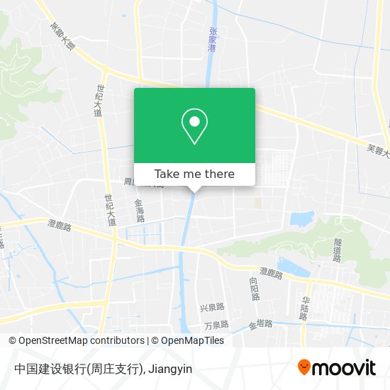 中国建设银行(周庄支行) map