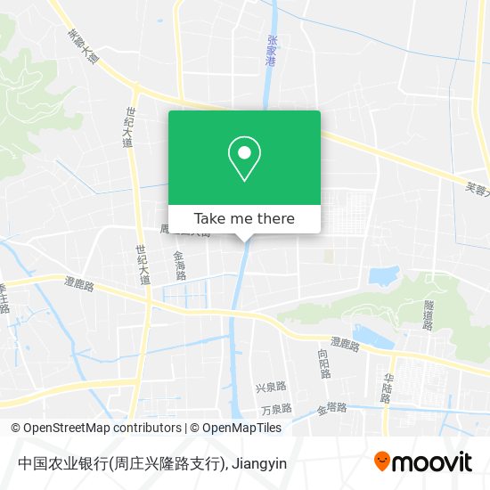 中国农业银行(周庄兴隆路支行) map
