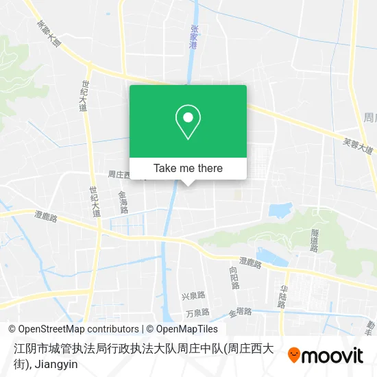 江阴市城管执法局行政执法大队周庄中队(周庄西大街) map