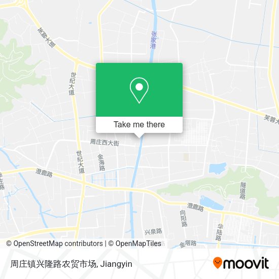 周庄镇兴隆路农贸市场 map