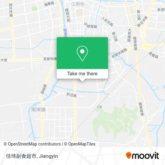佳琦副食超市 map