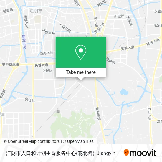 江阴市人口和计划生育服务中心(花北路) map