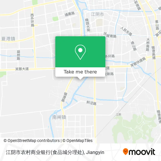 江阴市农村商业银行(食品城分理处) map