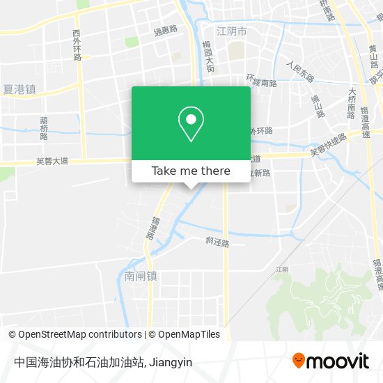 中国海油协和石油加油站 map