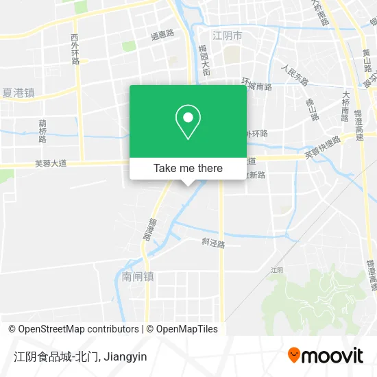 江阴食品城-北门 map