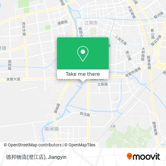 德邦物流(澄江店) map