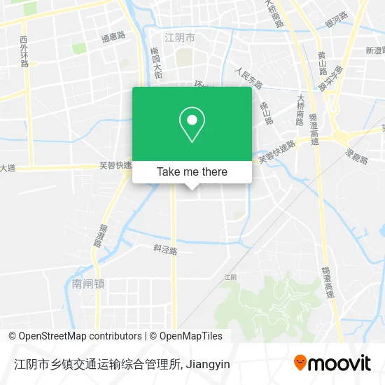 江阴市乡镇交通运输综合管理所 map