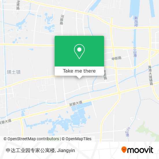 申达工业园专家公寓楼 map