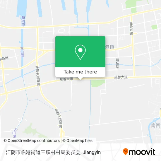 江阴市临港街道三联村村民委员会 map