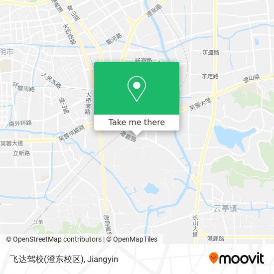 飞达驾校(澄东校区) map