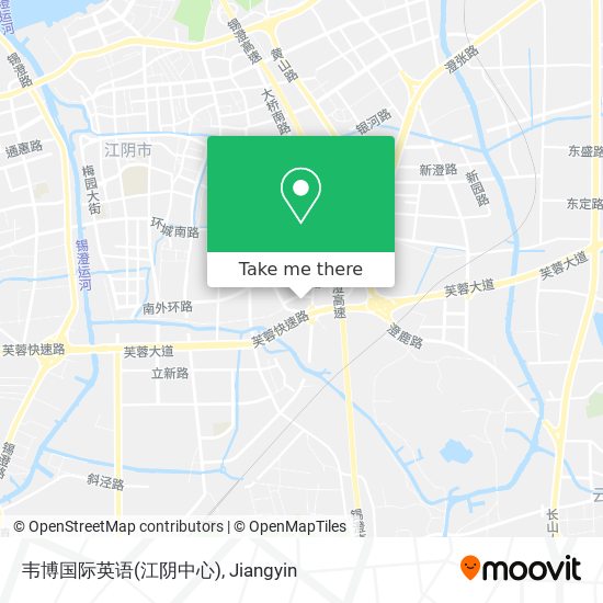 韦博国际英语(江阴中心) map