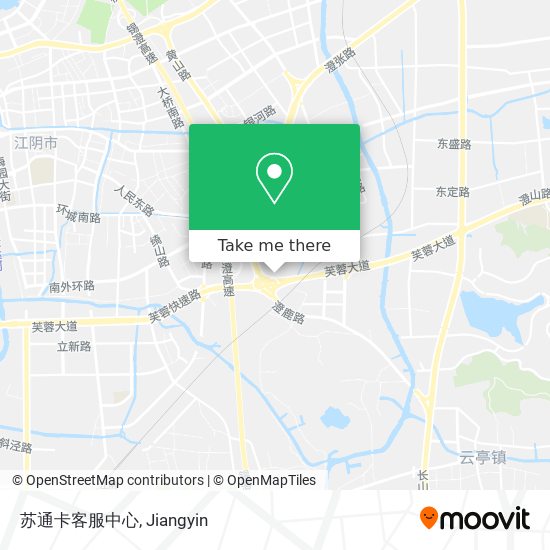 苏通卡客服中心 map