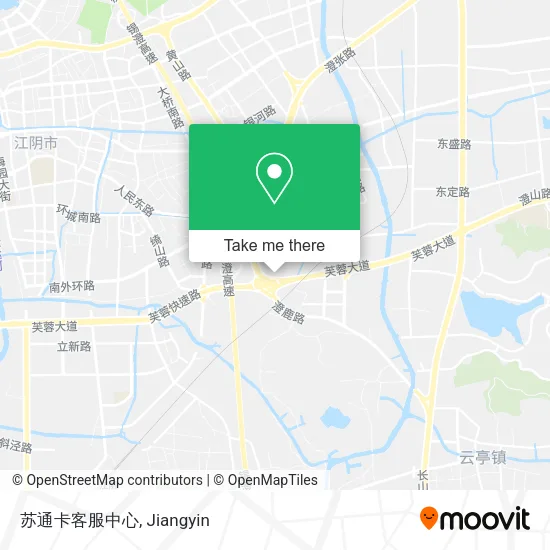 苏通卡客服中心 map