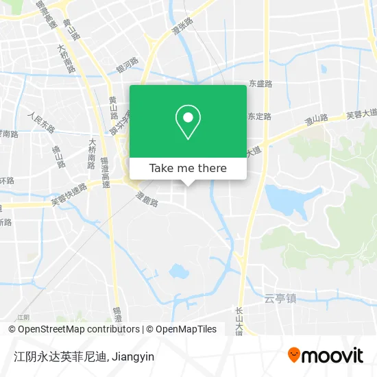 江阴永达英菲尼迪 map