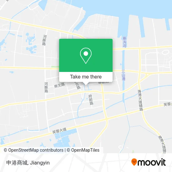 申港商城 map