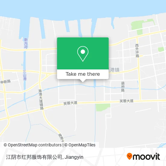 江阴市红邦服饰有限公司 map