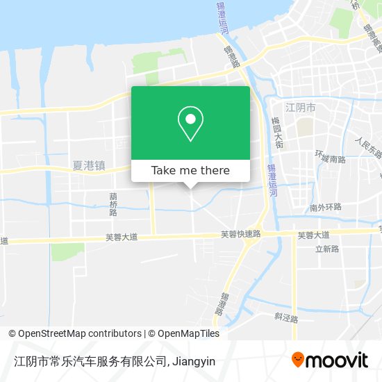 江阴市常乐汽车服务有限公司 map