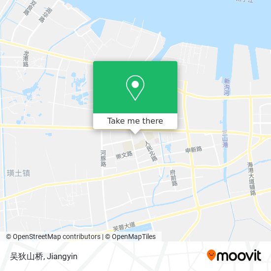 吴狄山桥 map