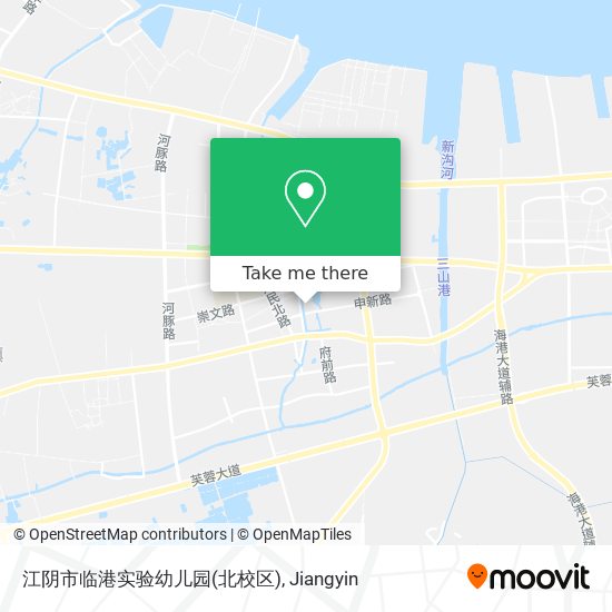 江阴市临港实验幼儿园(北校区) map