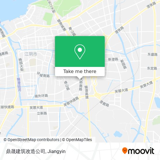 鼎晟建筑改造公司 map