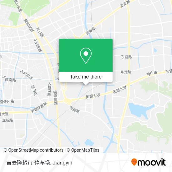 吉麦隆超市-停车场 map