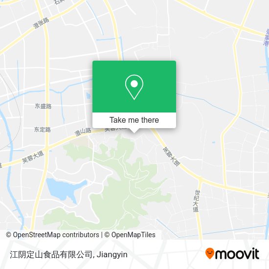 江阴定山食品有限公司 map