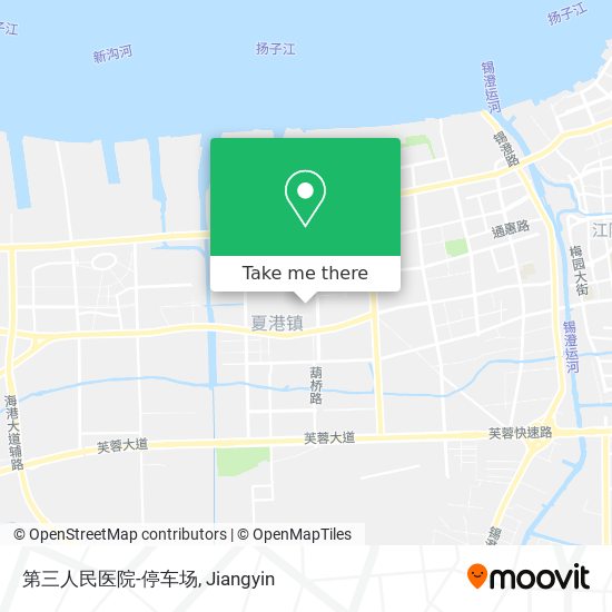 第三人民医院-停车场 map