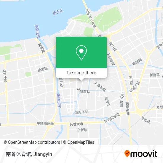 南菁体育馆 map
