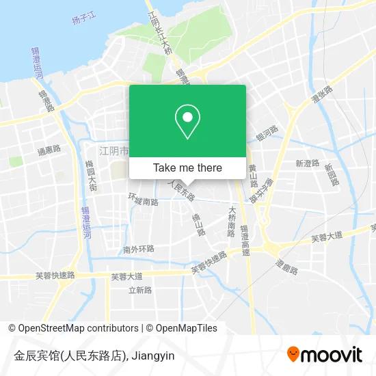 金辰宾馆(人民东路店) map