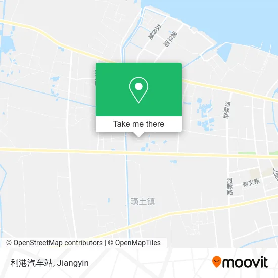 利港汽车站 map