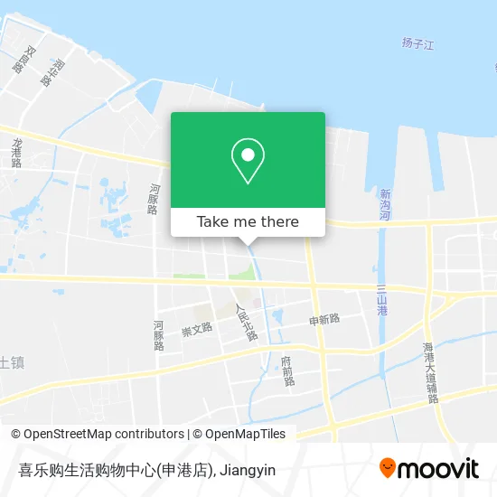 喜乐购生活购物中心(申港店) map