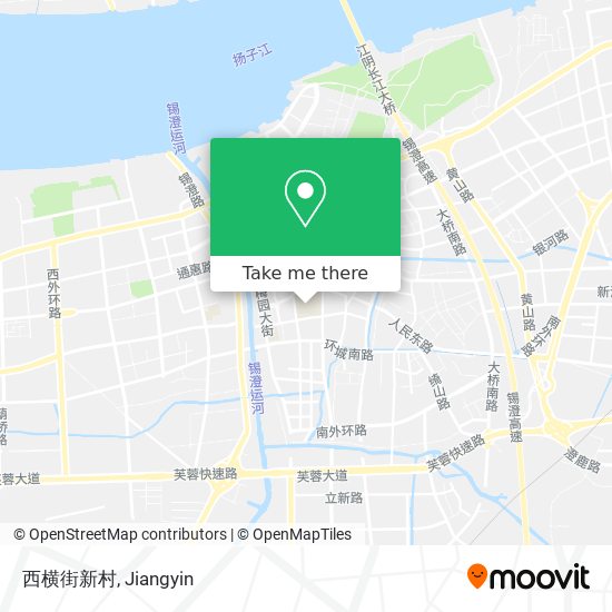 西横街新村 map