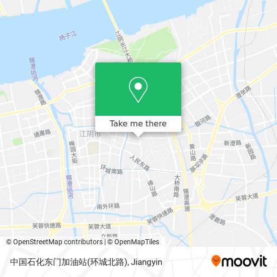 中国石化东门加油站(环城北路) map