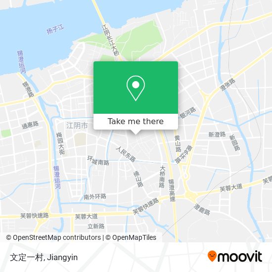文定一村 map
