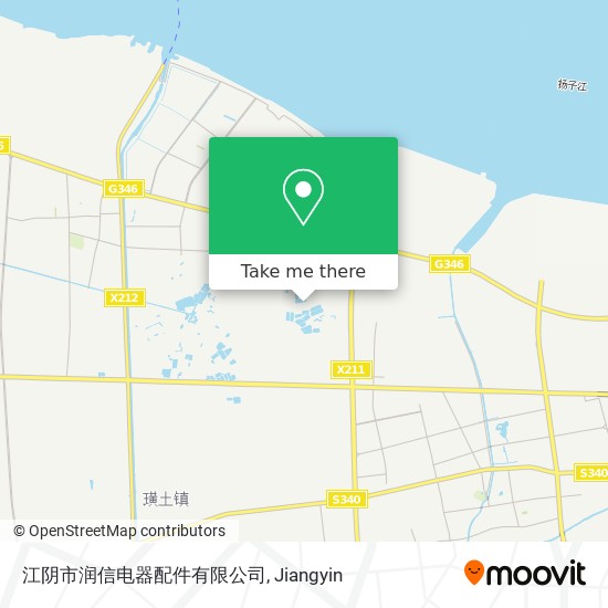 江阴市润信电器配件有限公司 map