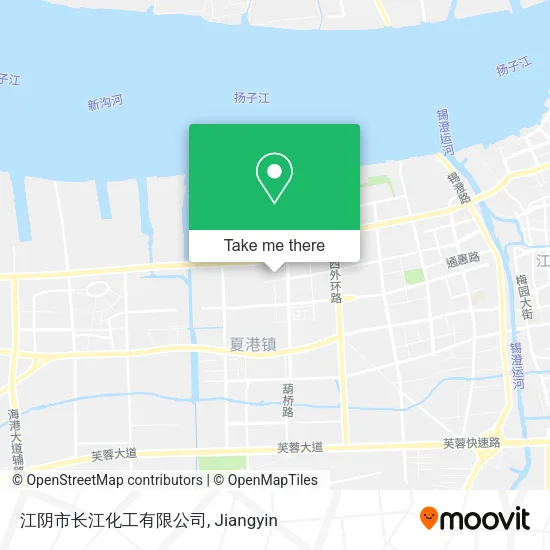 江阴市长江化工有限公司 map