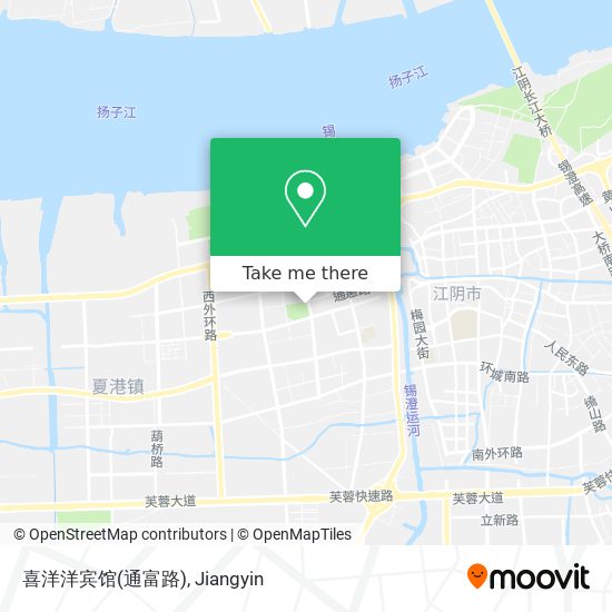 喜洋洋宾馆(通富路) map