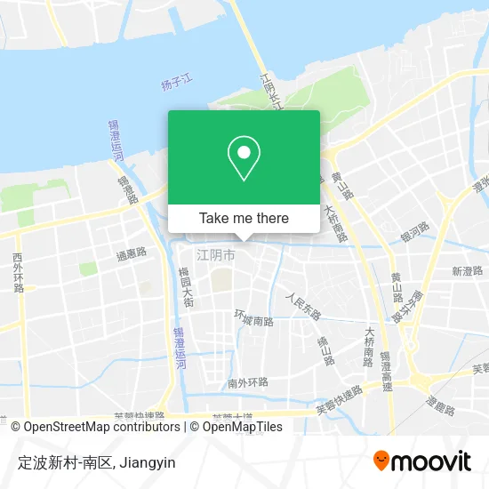 定波新村-南区 map