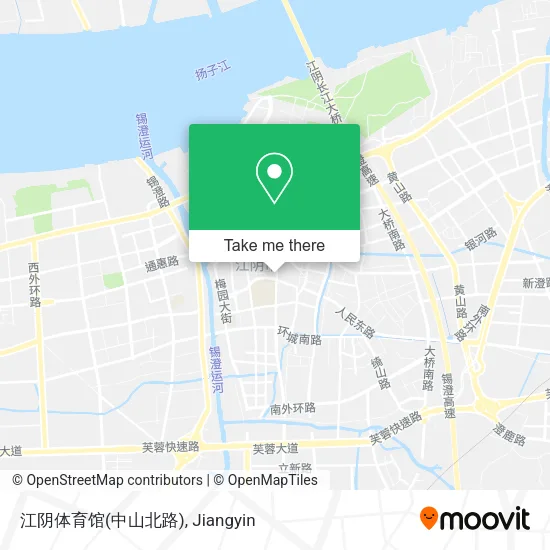 江阴体育馆(中山北路) map