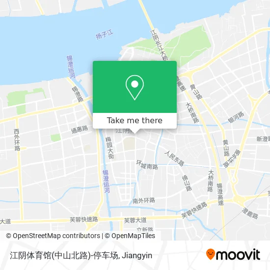 江阴体育馆(中山北路)-停车场 map